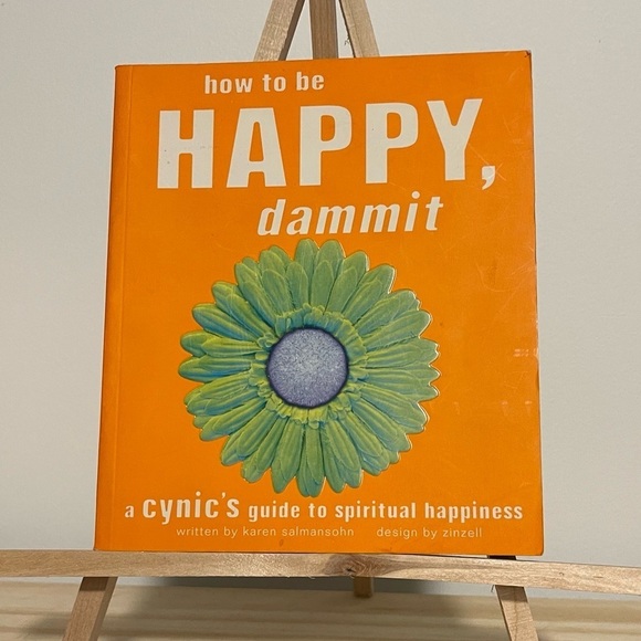 2/$25 book - How to be happy, d***it by Karen salmansohn - Picture 2 of 3